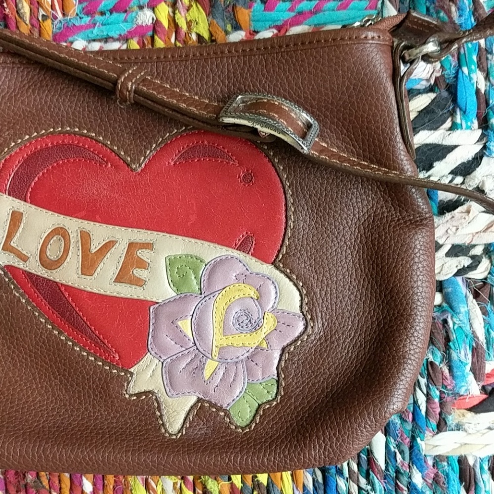 Brighton leather crossbody